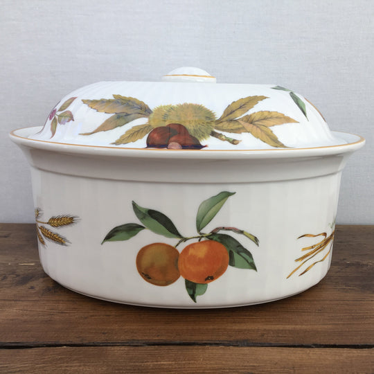 Royal Worcester "Evesham (garniture marron)"