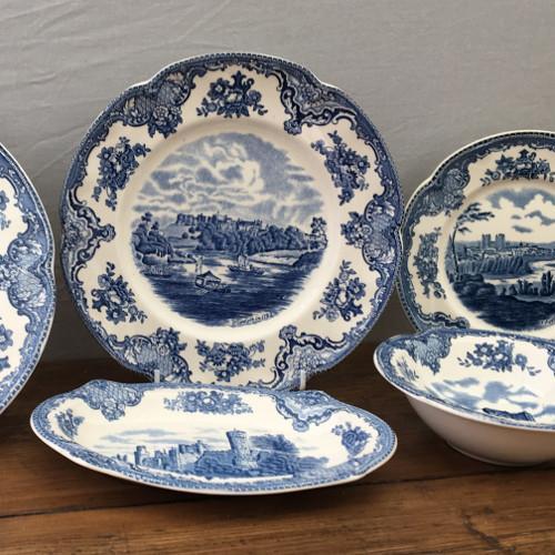 Johnson Bros "Old Britain Castles (Blue)"