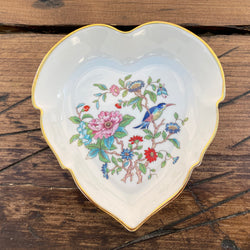 Aynsley Pembroke Decorative Heart or Leaf Shaped Trinket Dish