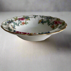 Booths Floradora Rimmed Bowl, 6"