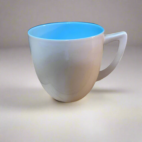 Branksome Blue & Mushroom Coffee Cup