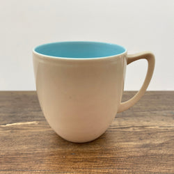 Branksome "Two Tone - Blue & Mushroom" Tea Cup