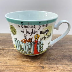 Creative Tops Born To Shop Breakfast Cup - Sunshine, Friends and Laughter