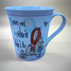 Creative Tops Born To Shop Mug - I never met a calorie I didn't like