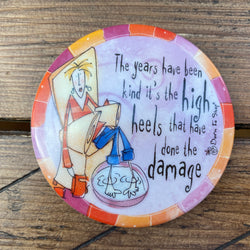 Creative Tops Born To Shop Coaster - The years have been kind