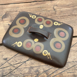 Denby Arabesque Spare Lid for Oblong Lidded Vegetable Serving Dish