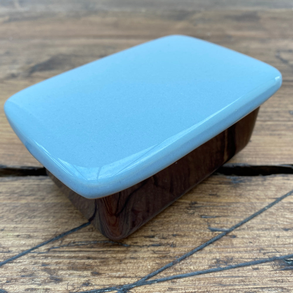 Denby "Homestead Brown" Butter Dish (Box Shape) RARE MrPottery