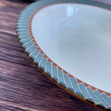 Denby Luxor Rimmed Bowl, 7"