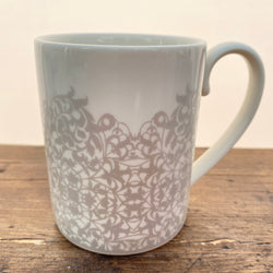 Denby Monsoon Filigree Silver Mug