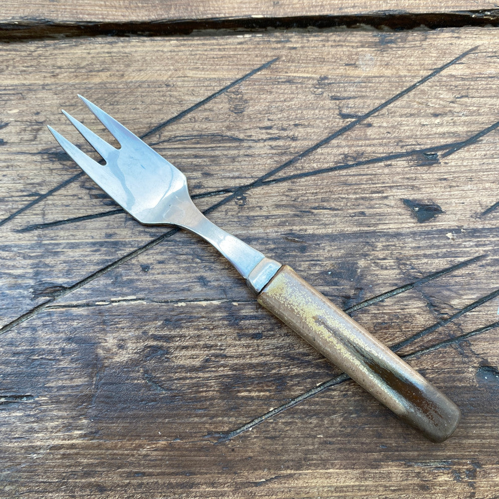 Denby "Romany" Dessert Fork (Touchstone "Tiger Eye") MrPottery