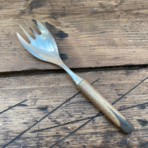 Denby Romany / Touchstone Tiger Eye Serving / Salad Fork