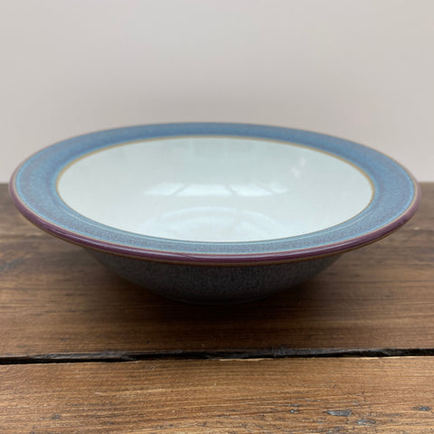 Denby Storm Rimmed Soup/Cereal Bowl, 7.25" (Grey)