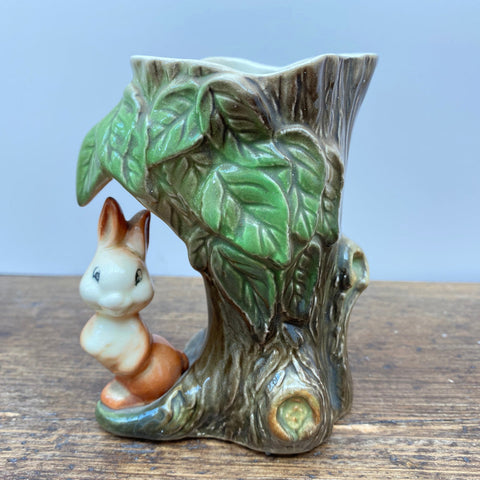 Eastgate Pottery - Bunny under tree vase - Fauna