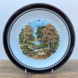 Hornsea "Contrast/Decorative Ware" Plate - Logging Scene