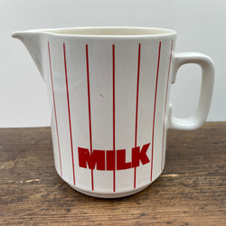 Hornsea Pottery Kitchen Things 1 Pint Milk Jug )Red)