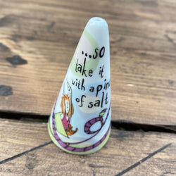 Johnson Bros Born To Shop Salt Pot - So take it with a pinch of salt