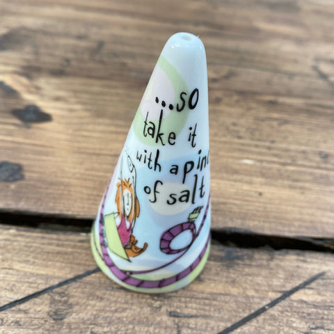 Johnson Bros Born To Shop Salt Pot - So take it with a pinch of salt
