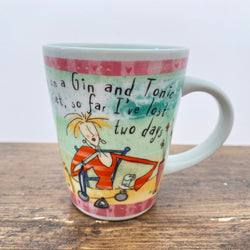 Johnson Bros Born To Shop Small Mug - Gin & Tonic Diet