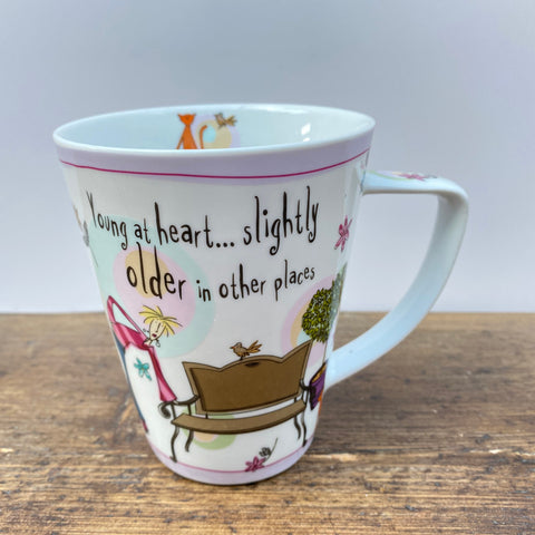 Johnson Bros Born To Shop Mug - Young at Heart