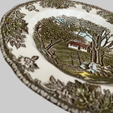 Johnson Bros Friendly Village Rimmed Bowl