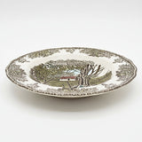 Johnson Bros Friendly Village Rimmed Bowl - The Stone Wall