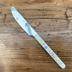 Johnson Bros "Summer Chintz" Knife (Viners) - White Handle/Later Version