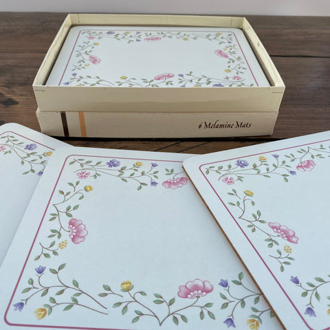 Johnson bros Summer Chintz Oblong Place Mat - Boxed Set