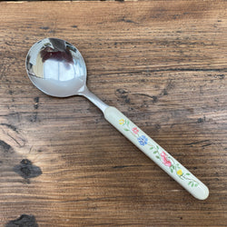 Johnson Bros Summer Chintz (Cream) Soup Spoon