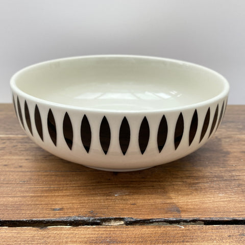 M & S Andante Leaves Black Cereal Bowl