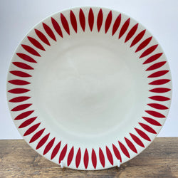 M & S Andante Leaves Red Dinner Plate
