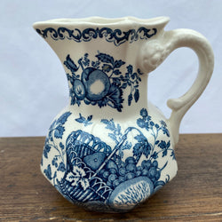Masons Fruit Basket Blue Hydra Milk Jug