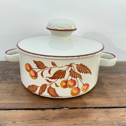 Midwinter Wild Cherry Lidded Serving Dish