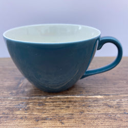 Poole Pottery Blue Moon Wide Tea Cup (Streamline with Blue Handle)