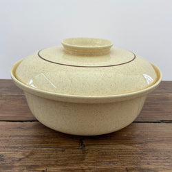 Poole Pottery Broadstone Large Rounded Lidded Serving Dish