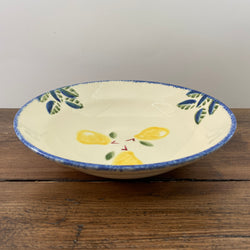 Poole Pottery Dorset Fruit Deep Pasta Bowl (Pears)