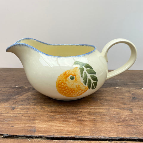 Poole Pottery Dorset Fruit Oranges Gravy Boat