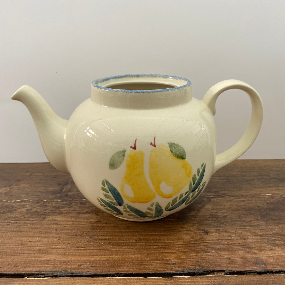 Poole Pottery "Dorset Fruit" Teapot (Pears) No Lid MrPottery