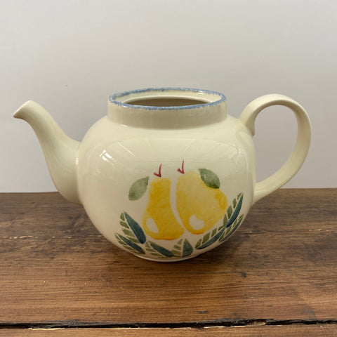 Poole Pottery Dorset Fruit Pears Teapot - No Lid