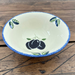 Poole Pottery English Orchard Plums Cereal Bowl