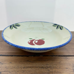 Poole Pottery English Orchard Pasta Bowl, Deep (Apples)