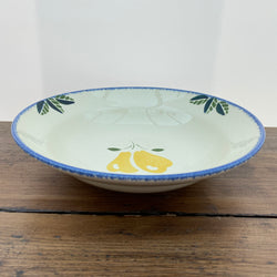 Poole Pottery English Orchard Pasta Bowl, Deep - Pears