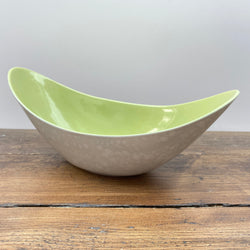 Poole Pottery Lime Yellow and Seagull Decorative Bowl