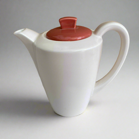 Poole Pottery Red Indian and Magnolia Hot Water Pot