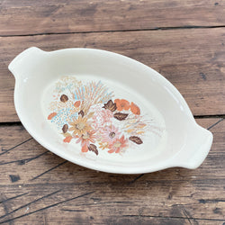 Poole Pottery Summer Glory/September Oval Roasting Dish