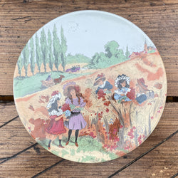 Poole Pottery Transfer Plate - Poppy Field