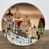 Poole Pottery Transfer Plate Scene VII - 437