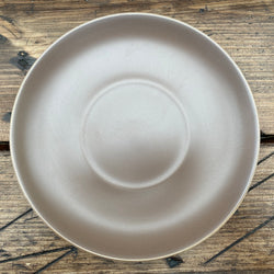 Poole Pottery Sepia & Mushroom Eared Soup Bowl Saucer