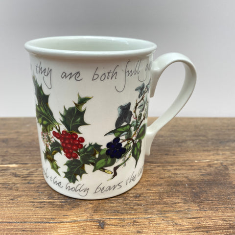 Portmeirion The Holly & The Ivy Mug (Straight Sided)