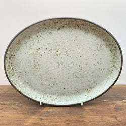 Purbeck Pottery Rondo Oval Platter/Steak Plate