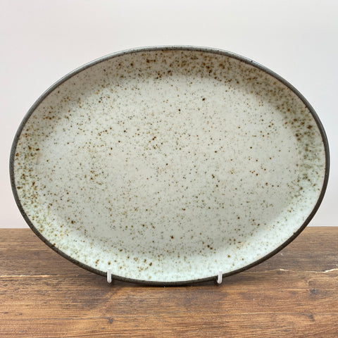 Purbeck Pottery Rondo Oval Platter/Steak Plate